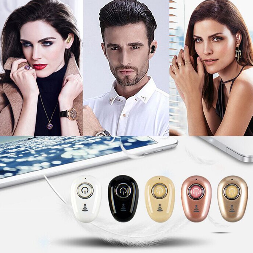 Mini Wireless Bluetooth 4.0 Earphone Stereo Light Stealth Earbud With Micro For Iphone Samsung S650