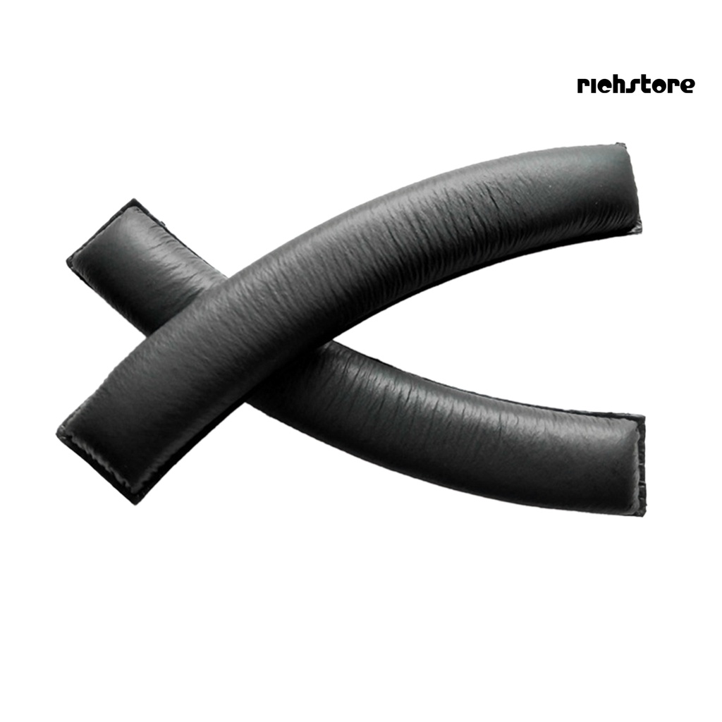 richstore Soft Headband Cushion Replacement Black Comfortable Headphone Headband Pad for Sennheiser HD202 II HD437 HD447 HD457 HD497 HD212PRO