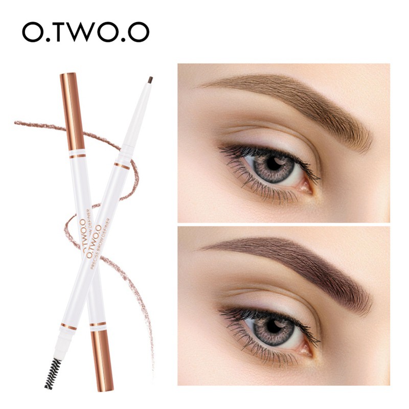 [Hàng mới về] Chì kẻ mày 2 đầu nét mảnh O.TWO.O dành cho mọi loại da