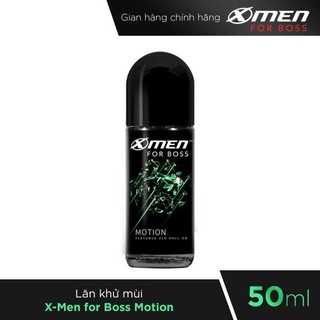 Lăn khử mùi XMen Motion For Boss chai 50ml
