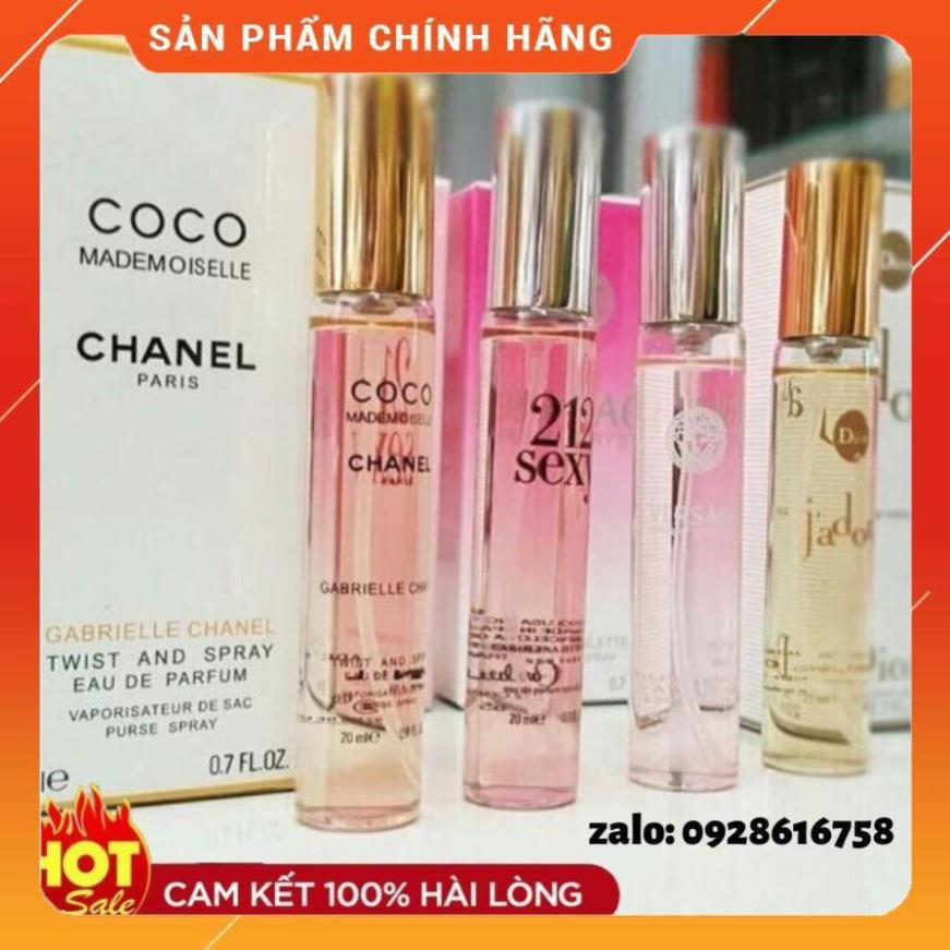 [FREE SHIP] Nước Hoa mini Nam Nữ Cao Cấp 20ml Hương Thơm Quyến Rũ  Cực Thơm | BigBuy360 - bigbuy360.vn