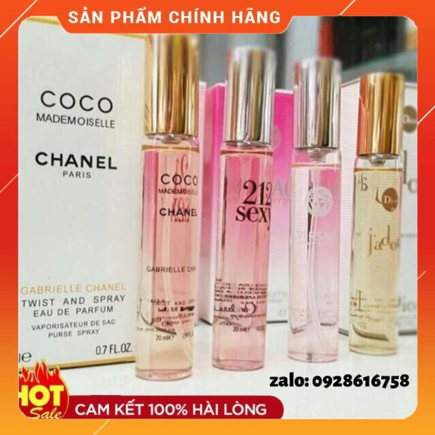 [FREE SHIP] Nước Hoa mini Nam Nữ Cao Cấp 20ml Hương Thơm Quyến Rũ  Cực Thơm | WebRaoVat - webraovat.net.vn