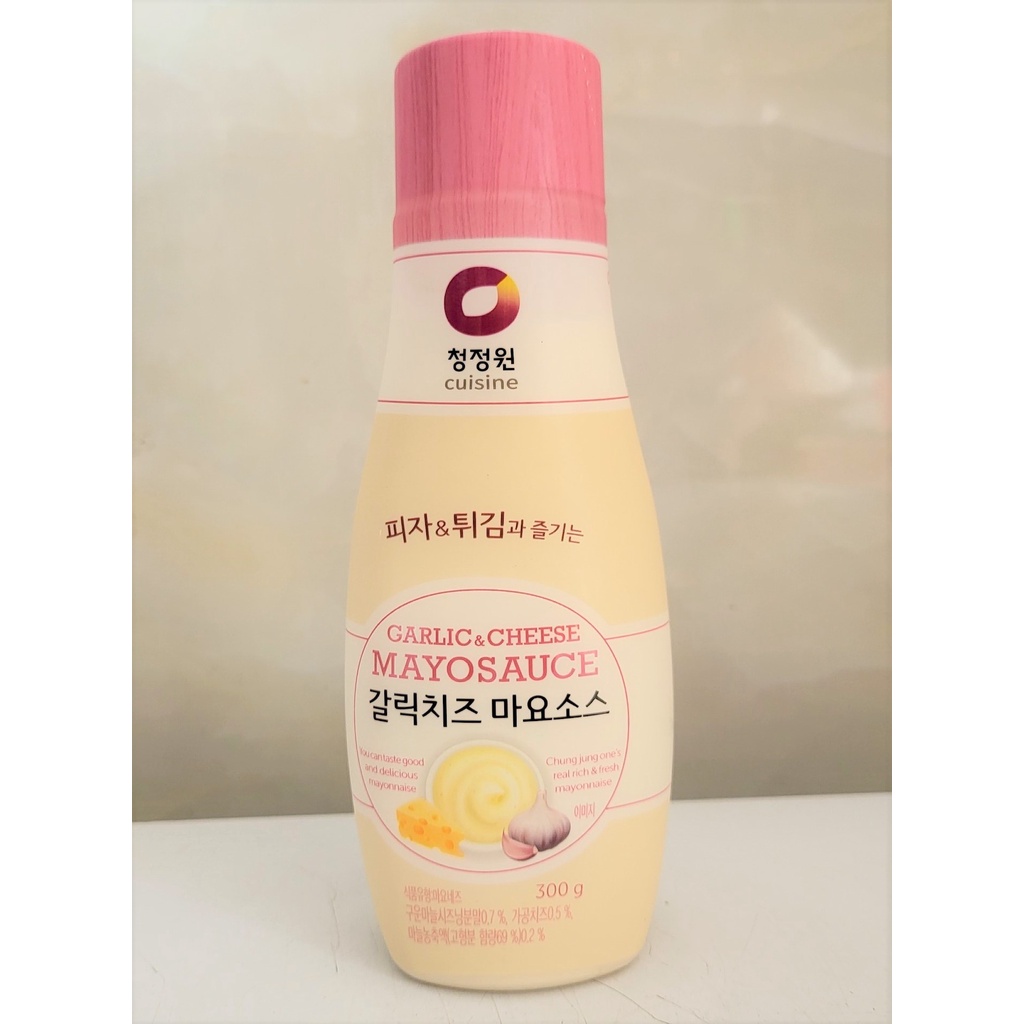 [300g – NẮP HỒNG] XỐT MAYONNAISE VỊ PHÔ MAI TỎI Daesang [Korea] MIWON Garlic Cheese Mayo Sauce (alc-hk)