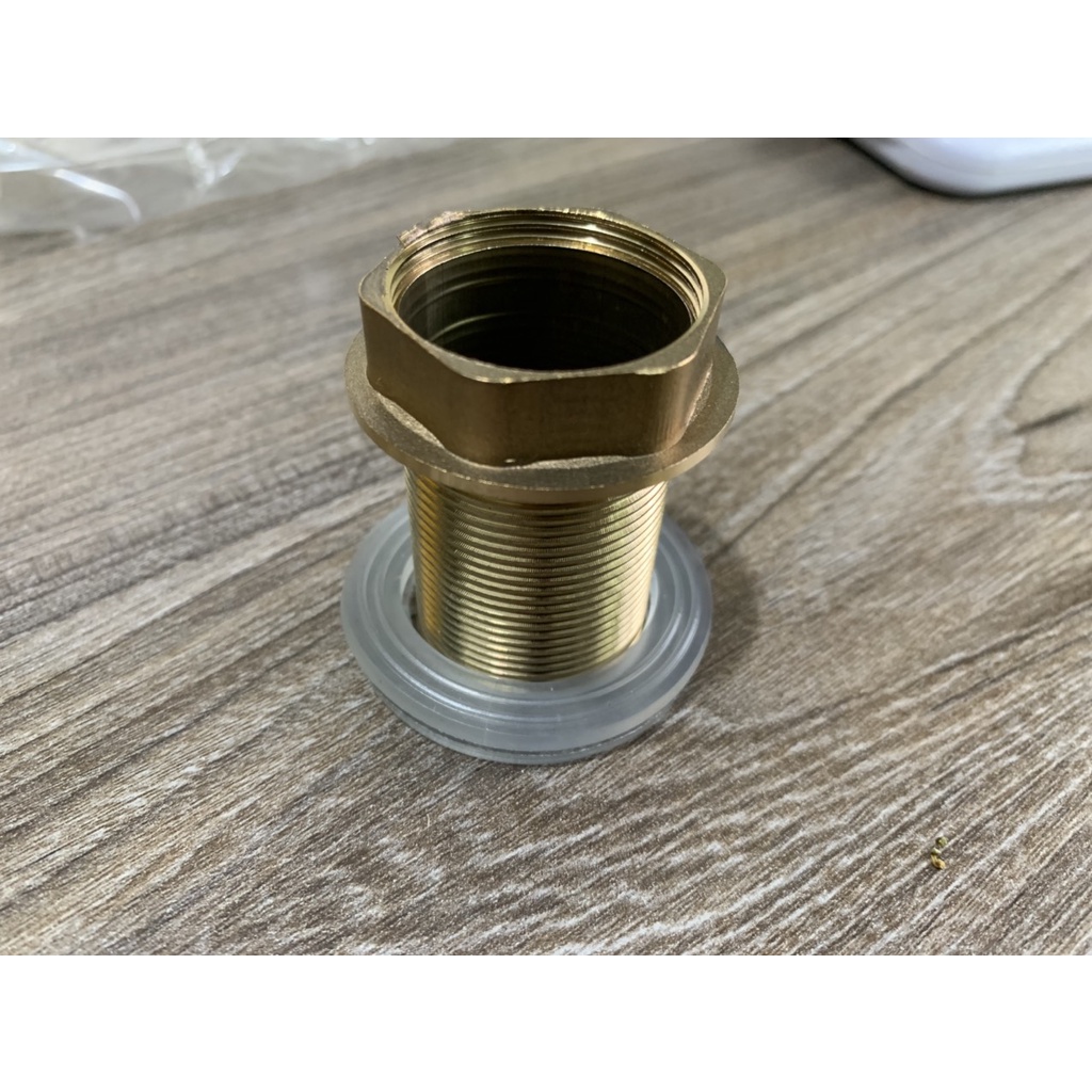 Chân vòi rửa rửa bát rửa chén nóng lạnh vàng đồng cao cấp