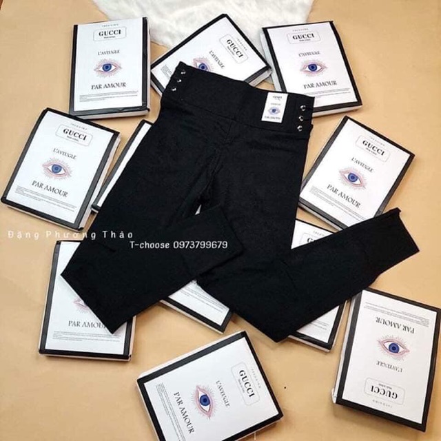 { Xả Sốc 3 Ngày } Quần Legging Cặp Cao Gen Bụng