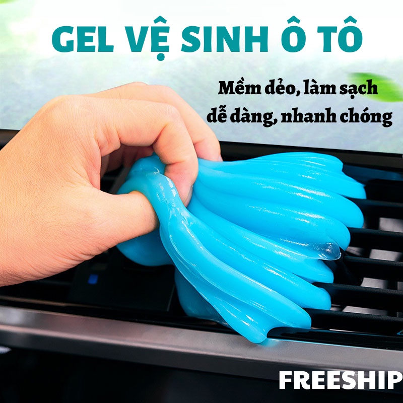 Gel, Gel Vệ Sinh Đa Năng, Vệ Sinh Bàn Phím, Bùn Gel Silicon Lau Bụi Xe Ô Tô - AUTO BEN