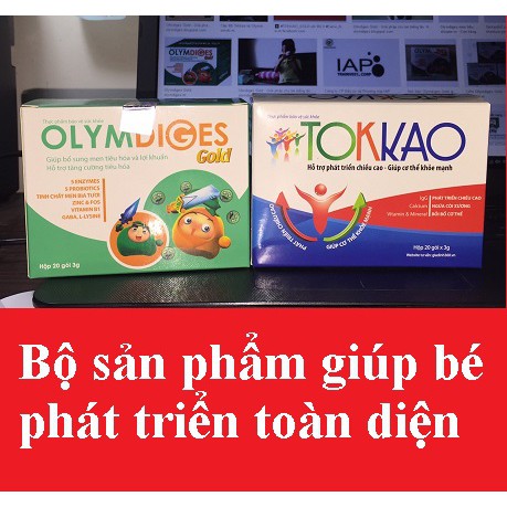 Bộ 2 sản phẩm Olymdiges và Tokkao