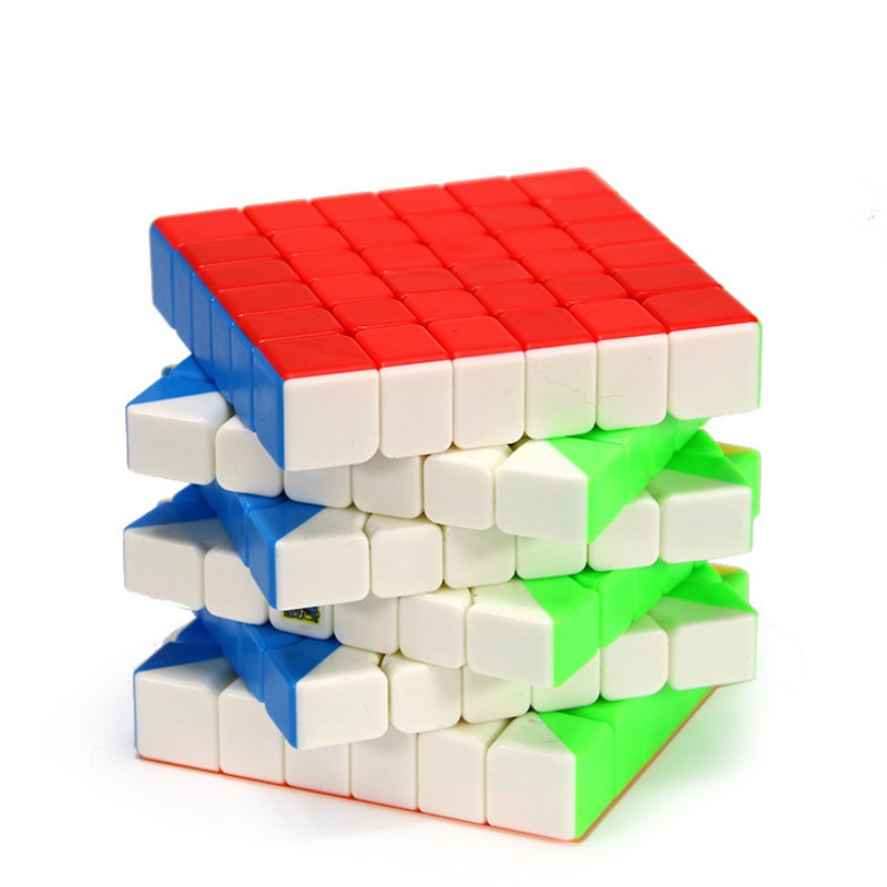 Rubik 5x5 Qiyi QiZheng S Stickerless - Rubik Tốc Độ Cao, Trơn mượt