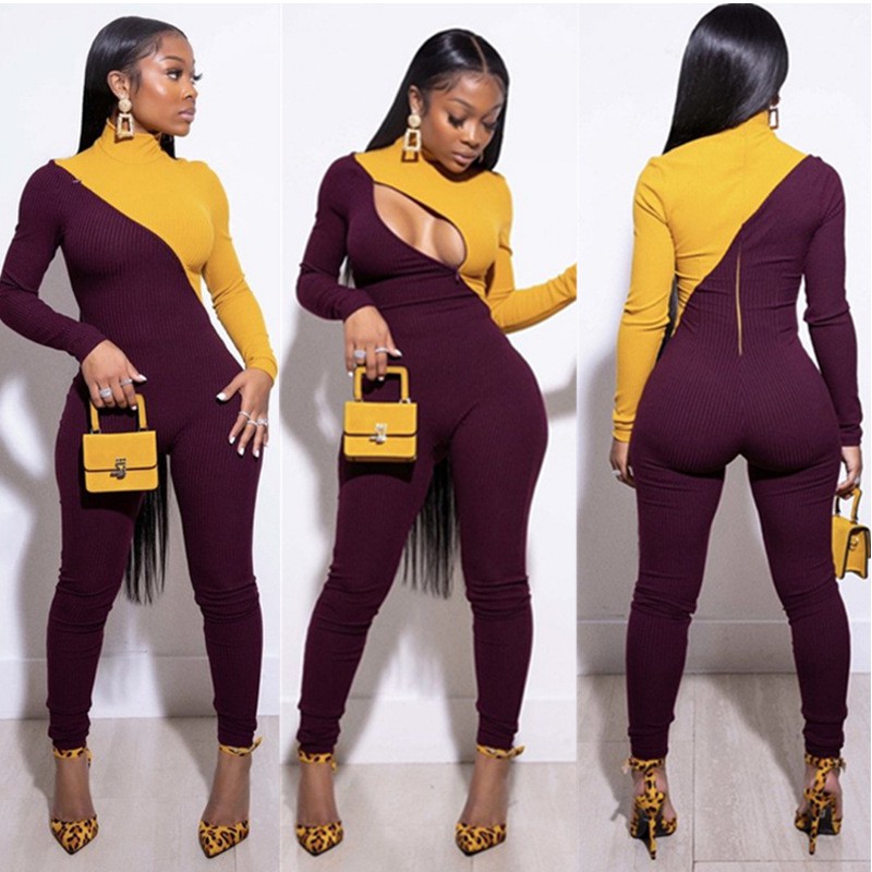 Áo liền quần Lụa Khóa Kéo Quyến Rũ Cho Nữ | BigBuy360 - bigbuy360.vn