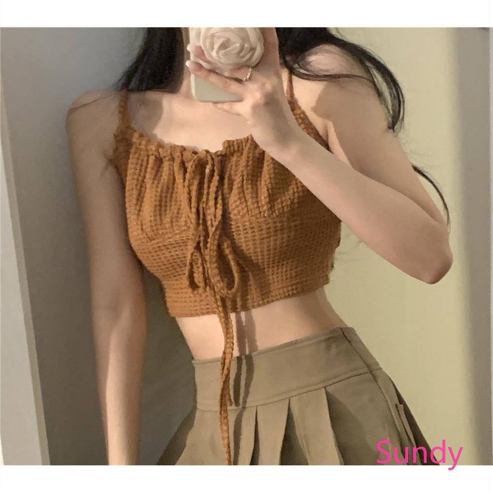 Áo Hai Dây Thời Trang Mùa Hè Ngọt Ngào Cho Nữ