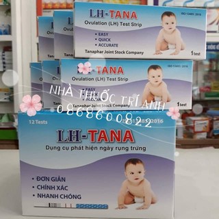 hộp 12 que thử rụng trứng LH TANA