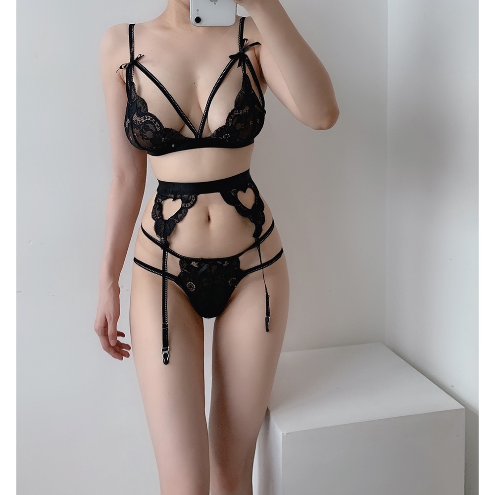 Đồ ngủ sexy  FREE SHIP phụ kiện có dây nịt bụng kèm kẹp tất | BigBuy360 - bigbuy360.vn