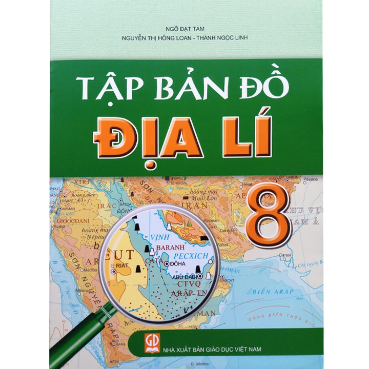 SÁCH TẬP BẢN ĐỒ ĐỊA LÍ LỚP 8