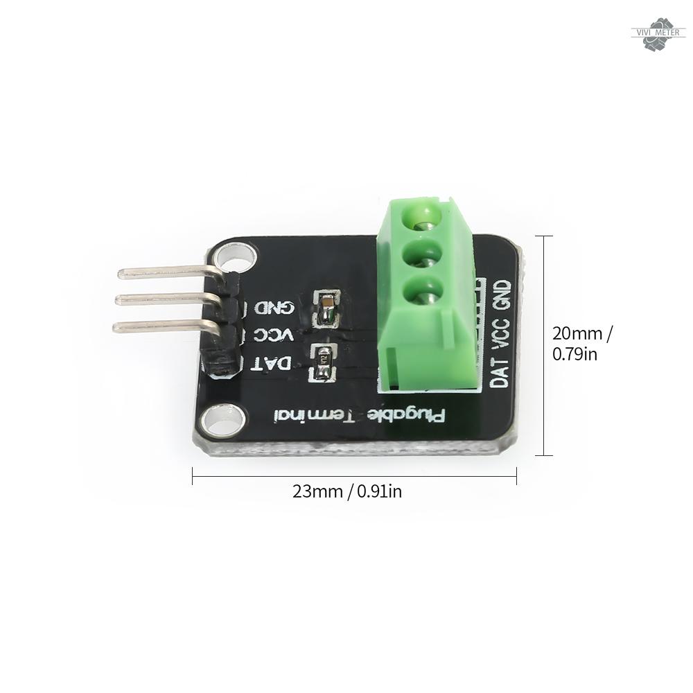 Mô Đun Cảm Biến Nhiệt Độ Ds18B20 Bằng Thép Không Gỉ Cho Arduino