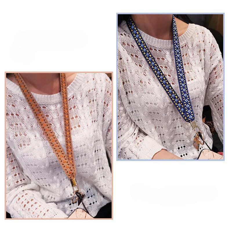 Mobile Ốp Điện Thoại Kèm Dây Đeo Cổ Phong Cách Trung Hoa Cổ Điển Độc Đáo Thời Trang