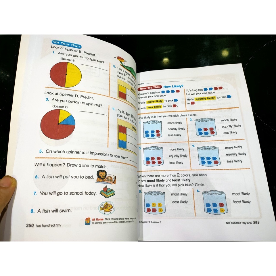 Bộ đẹp 3c - Full Colours - Math - Houghton Mifflin - Grade 1