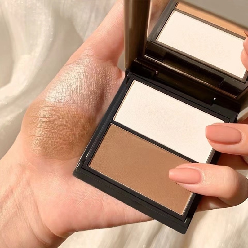 Bảng highlight tạo tối Novo hai màu sắc nổi bật chống thấm nước và mồ hôi