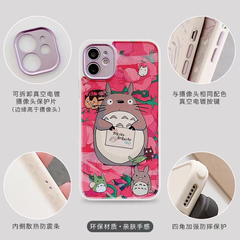 Ốp Điện Thoại Totoro / Vô Diện Cho Iphone12 / 12pro Max / 12mini / 7plus / 8 / 11pro Max / Xsmax