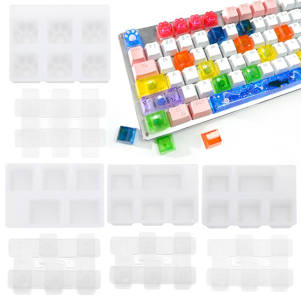Khuôn Làm Nhựa Resin UV Hình Chìa Khóa 1|Khuôn Silicone Làm Bánh
