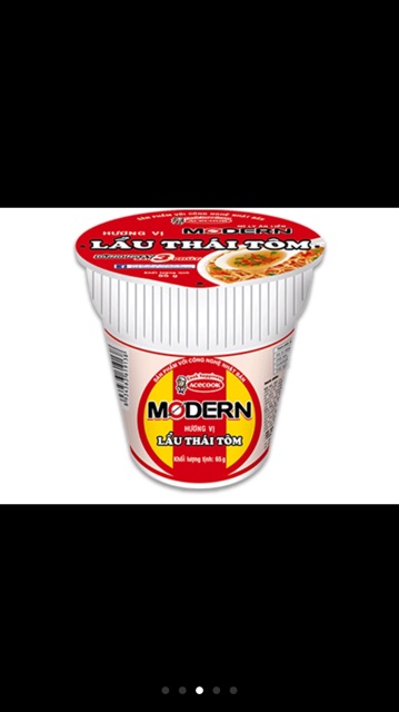 (HSD: 01/05/2022) Thùng 24 ly mì Modern vị lẩu thái tôm (65g x 24 ly) | BigBuy360 - bigbuy360.vn