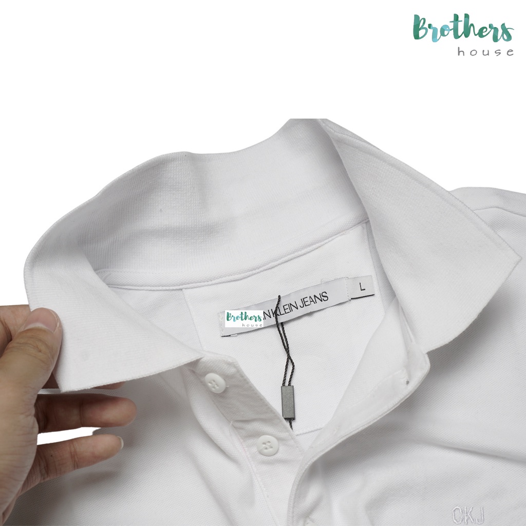 |Cao cấp| Áo polo nam trơn CK vải cotton mềm mịn, lên dáng chất ngất