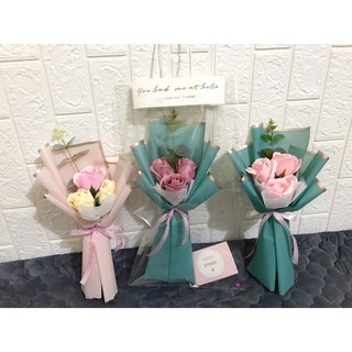 Bó Hoa Sáp 3 Bông Đẹp🌹 (Ảnh Thật 💯%)