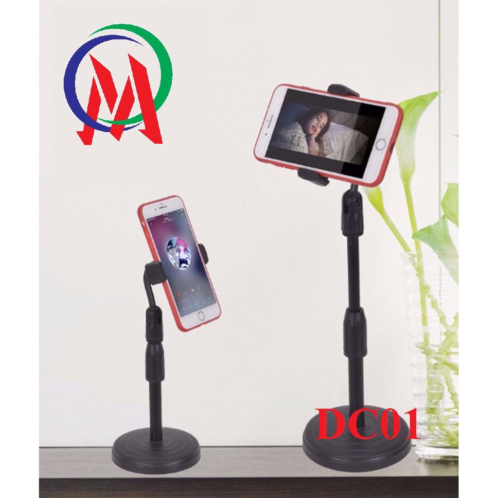 Giá Đỡ Điện Thoại livestream xem video Ổn Định Xoay 360 Độ dùng để Quay Phim Ghi Hình Đa Dụng.
