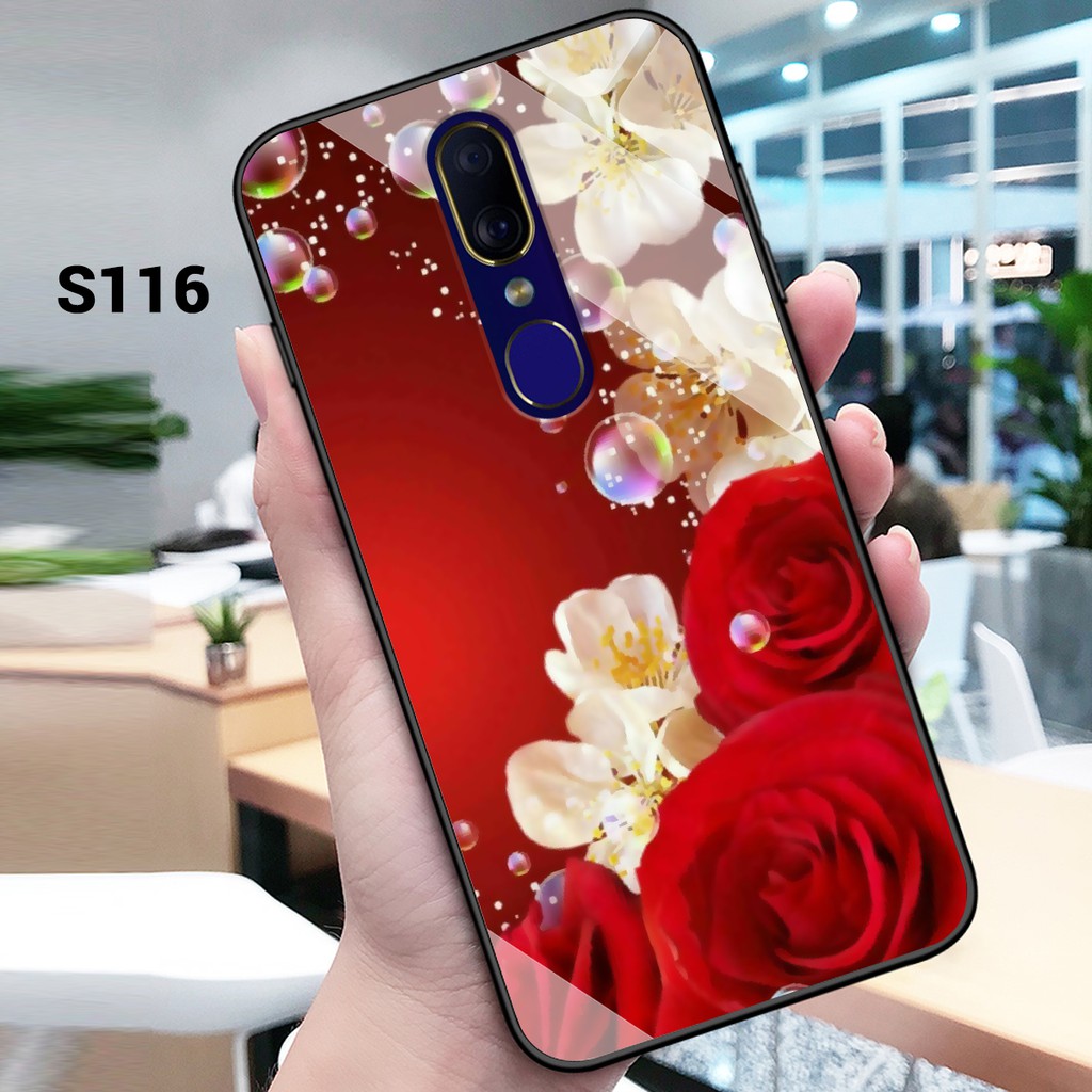 [SIÊU HOT] Ốp lưng kính cường lực Oppo F11/F11 PRO in hình hoa cực đẹp