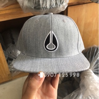 Nón snapback thêu logo NIXON, nón hiphop