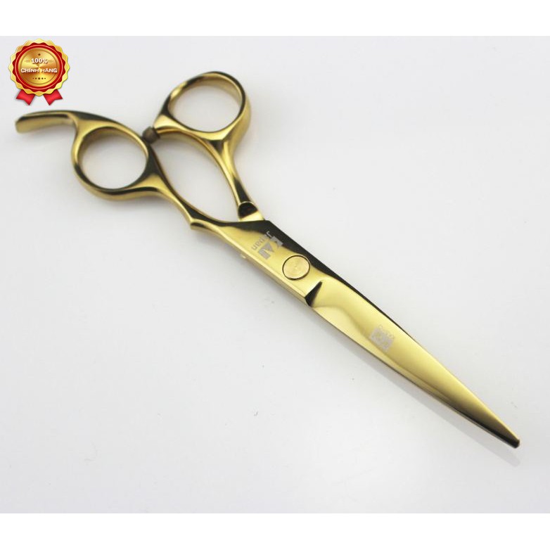Bộ kéo cắt tóc kasho ha 05 vàng (mua cặp tặng bao da, chỉnh kéo, lược toni guy)