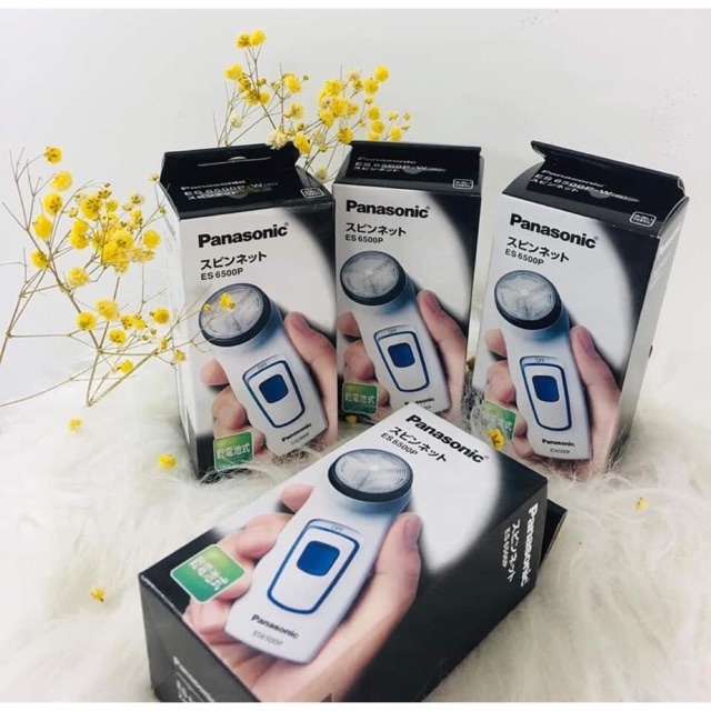 Máy cạo râu Panasonic ES 6500P Nhật Bản chất lượng cao nhỏ gọn