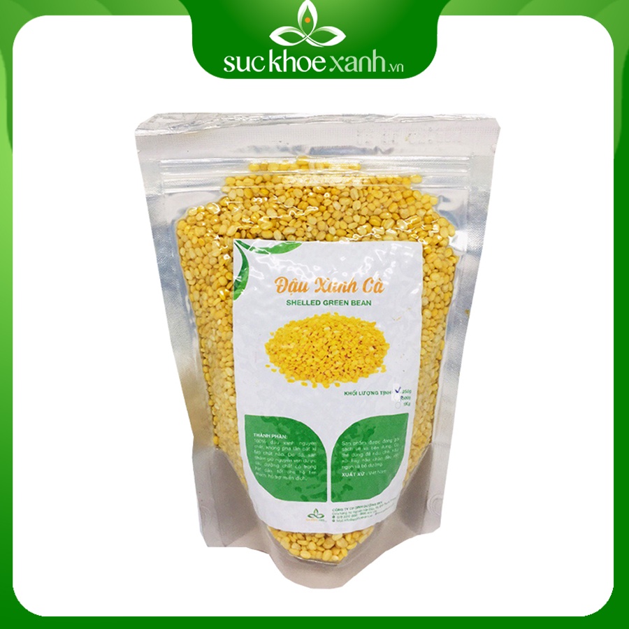 Đậu xanh cà vỏ SKX (Bịch 250g)