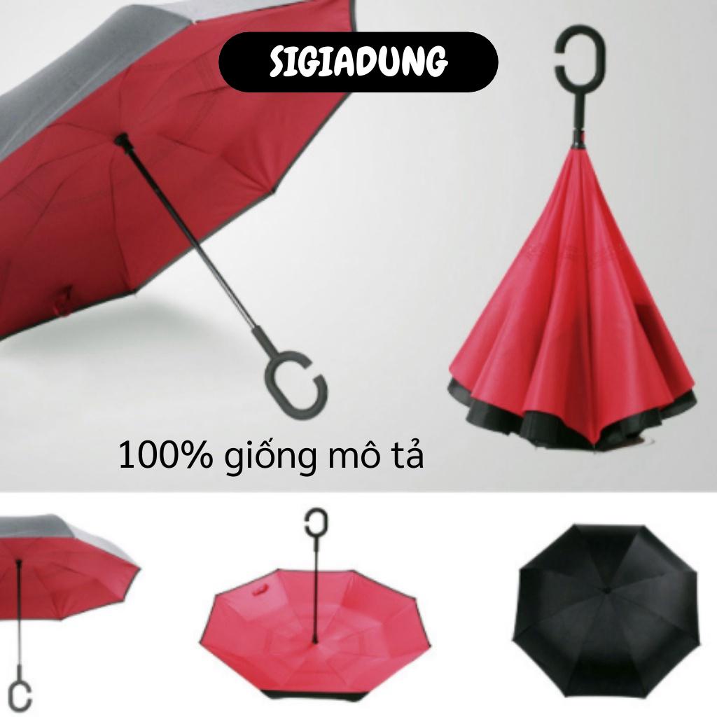 [SGD] Dù Mở Ngược - Ô Dù Gấp Ngược Thông Minh, Cán Cầm Chữ C Tiện Lợi, Chống Nắng, Mưa 6756