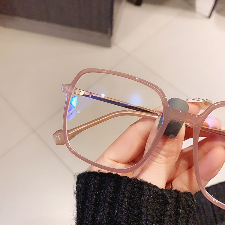 Mắt kính VIENDO gọng vuông đổi màu chống ánh sáng xanh chống tia uv thời trang cho nam nữ