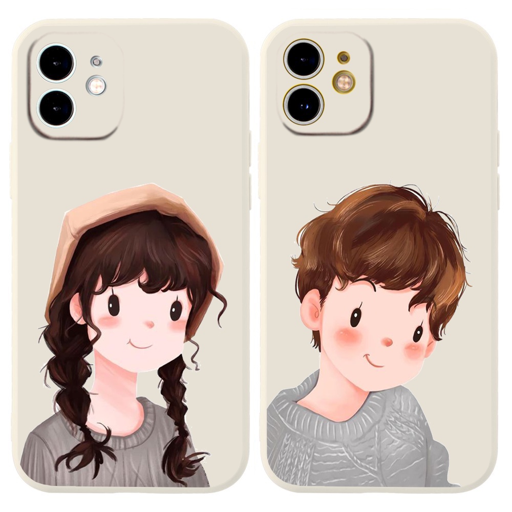 ỐP LƯNG IPHONE Đôi trai gái ốp iphone 12 pro/13pro/13promax/7/7+/8/8+/X/XS/XSM/11/11PMROMAX tr361