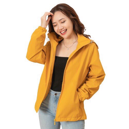 Áo gió nữ 2 lớp chống nước, cản gió, chống tia UV lót lưới cao cấp