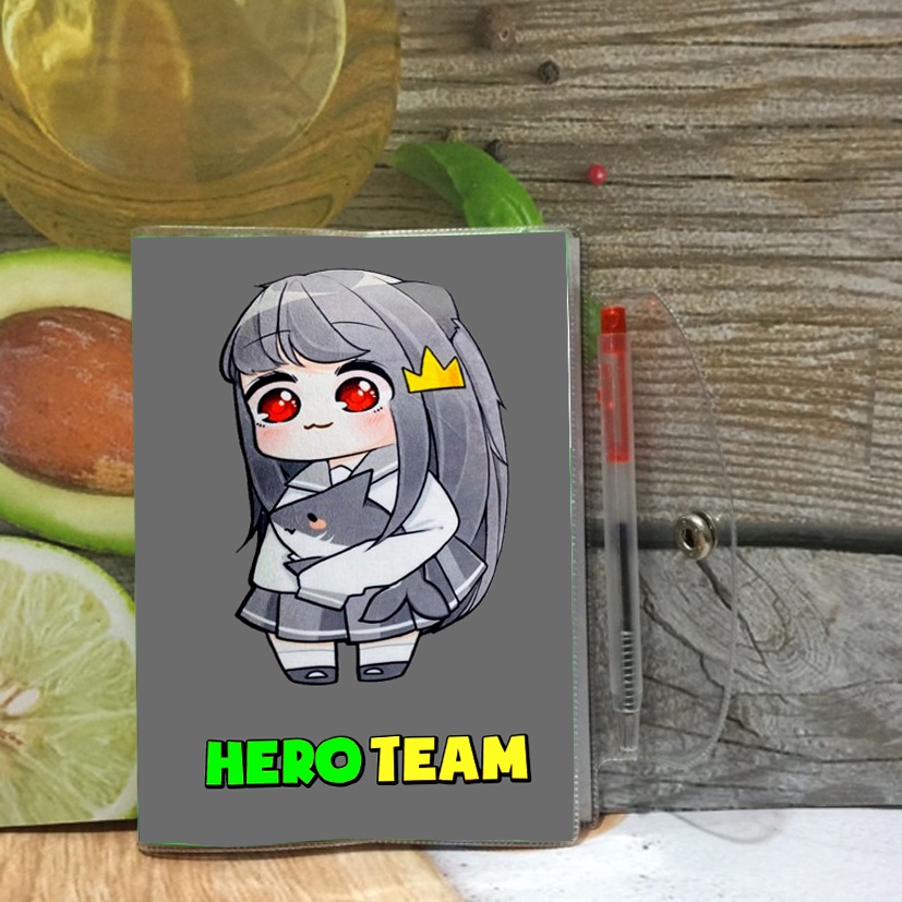 Sổ tay Hero Team (Tặng kèm cây bút viết) - Mẫu 02