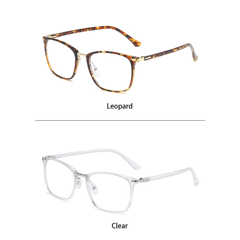 Kính chống ánh sáng xanh nữ nam thời trang TR90 gọng kính cận lớn | BigBuy360 - bigbuy360.vn