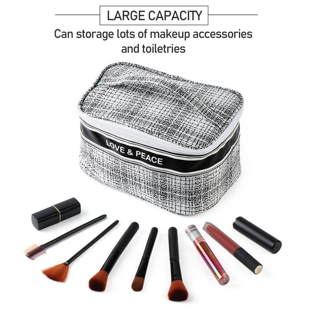 Túi đựng mỹ phẩm khi đi du lịch đa năng sức chứa lớn nhiều màu sắc tiện dụng