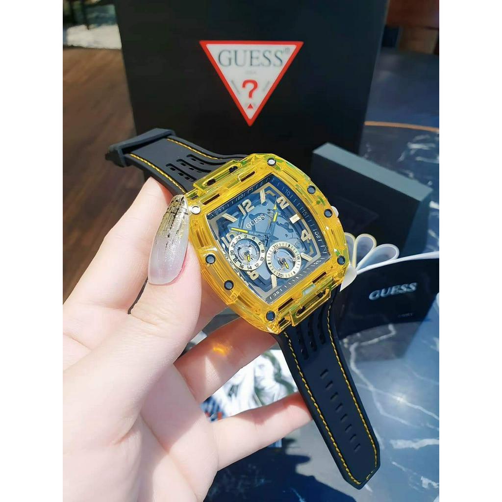 Đồng Hồ Unisex Guess Cho Cả Nam Và Nữ,Size:43mm,FullBox Hãng,Phiên Bản Mới Toanh,Trẻ Trung hơn,Cá Tính Hơn