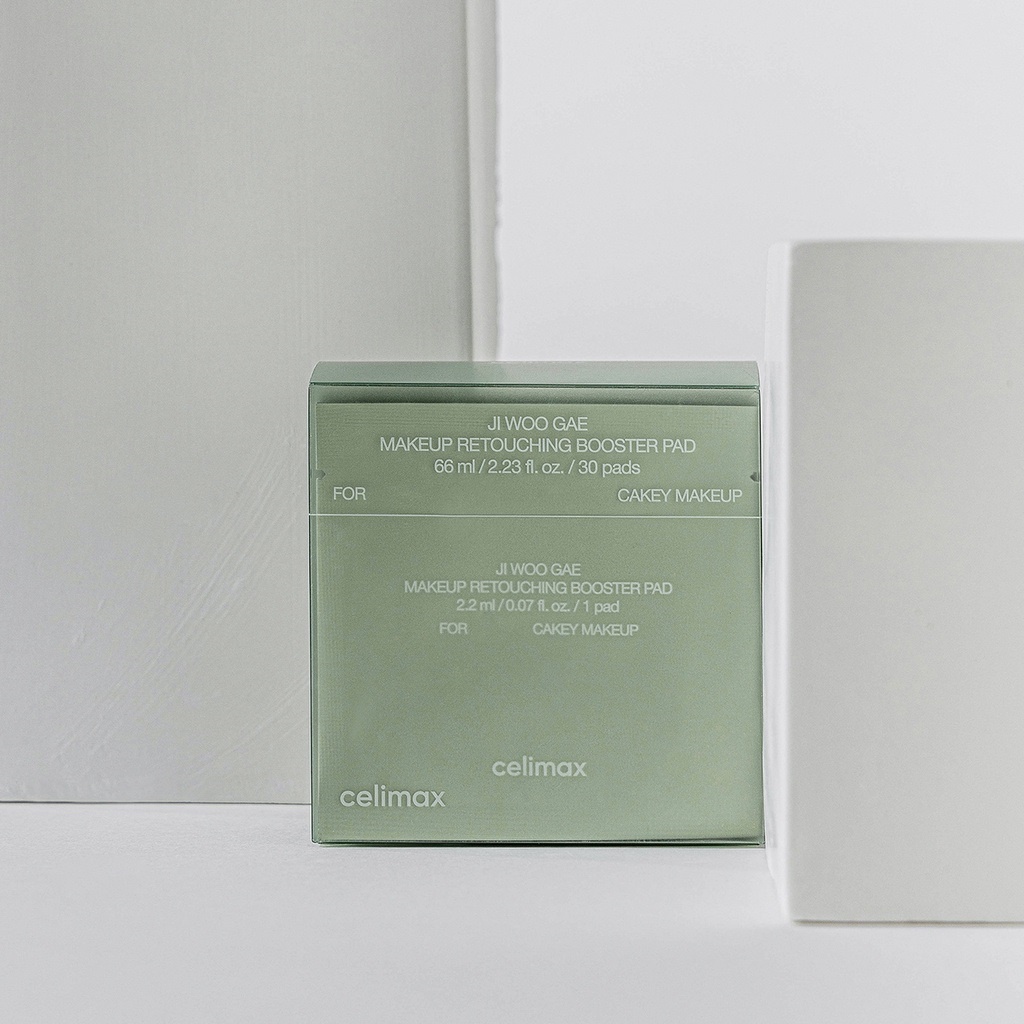 Bông tẩy làm sạch da trước khi trang điểm CELIMAX tạo độ căng bóng cho da 30 miếng