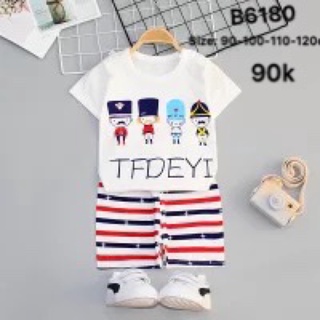 ( thnah lý HÀNG NEW ) Đồ bộ bé trai mặc nhà siêu mát ( hàng Quảng châu )