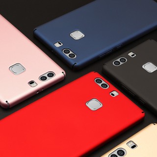 Ốp điện thoại nhựa siêu mỏng màu trơn cho Huawei P9 /P9 Plus