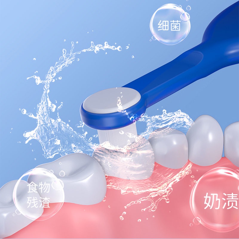 Bàn chải đánh răng lông mềm mại họa tiết chim cánh cụt đáng yêu dành cho bé 1-12 tuổi