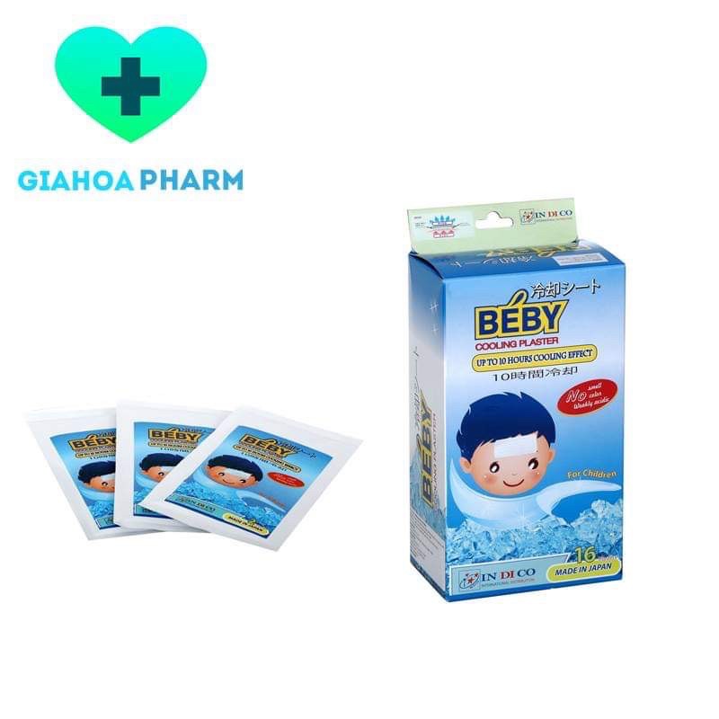 Miếng dán hạ sốt Beby / Béby Cooling Plaster