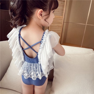 Bộ đồ bơi một mảnh phong cách công chúa đáng yêu cho bé gái