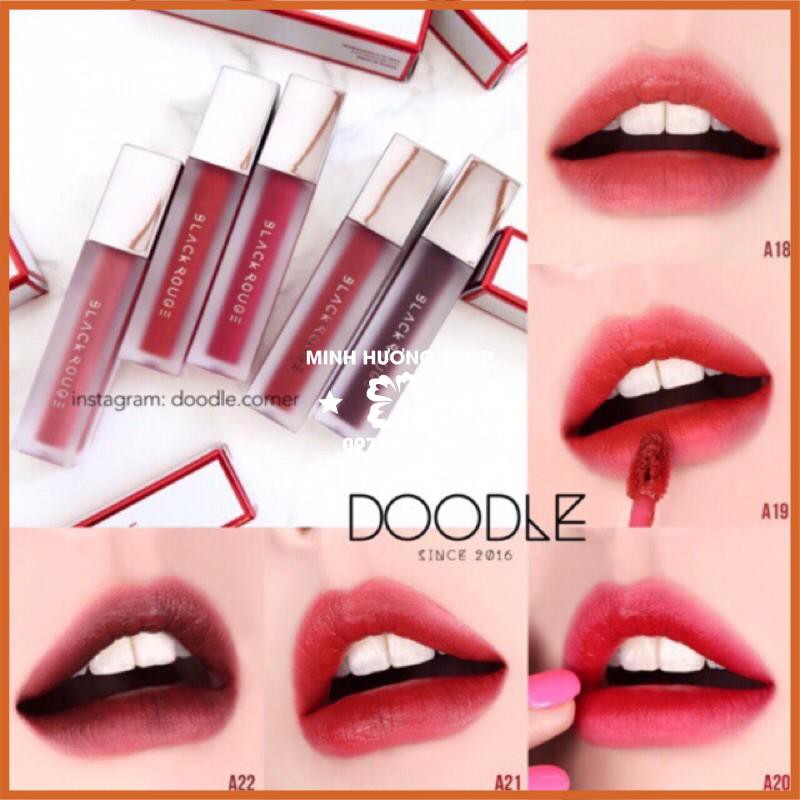 Son Black.Go nắp bạc handmade chất son lỳ đẹp , sẵn màu tự chọn