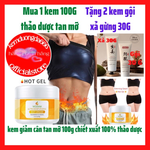 Kem giảm cân ,kem tan mỡ bụng ,mỡ đùi ,mỡ băp tay, chân .Gel kem tan mỡ ,giảm cân body MOOYAM 100G hàng quảng châu