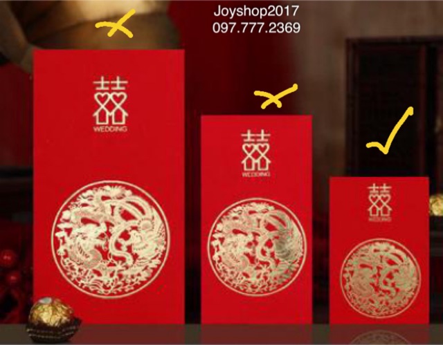 🧧 Bao Lì Xì cưới in nổi , Lì xì mạ vàng , lì xì đỏ đô sang trọng🧧