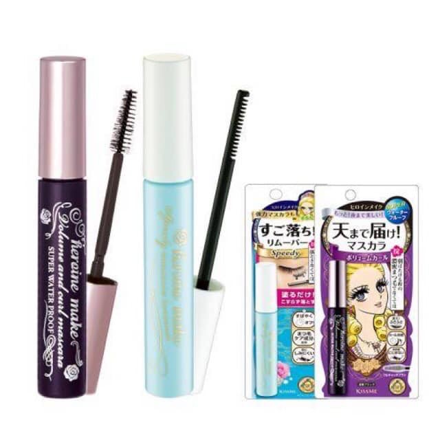 Set Mascara + Tẩy Trang Kiss Me HEROINE Make Speedy Mascara Remover - B3